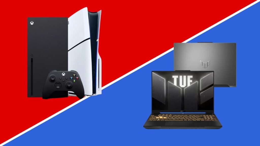 notebook gamer vs console